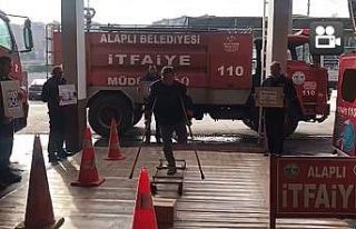 İtfaiyeden "Engel olmayın yeter" klibi
