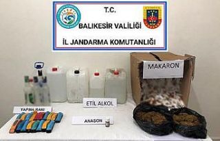 İvrindi’de kaçak içki ve tütün operasyonu