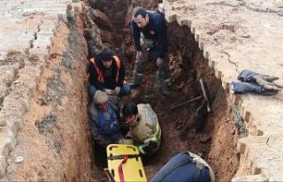 İzmir’de 1 işçi göçük altında kaldı