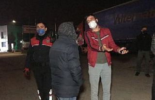 İzmir’de geçerli izin kağıdı ile Düzce’ye...