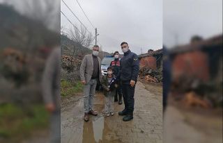 Jandarmadan çocuklara oyuncak