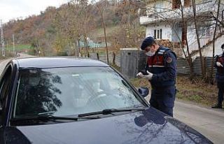 Jandarmadan HES kodu kontrolü