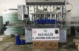 Jandarma’dan kaçak temizlik malzemesi operasyonu
