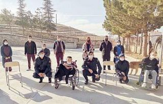 Jandarmadan özel çocuklara ziyaret