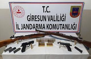 Jandarmadan silah kaçakçılarına operasyon