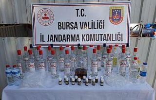 Jandarmadan yılbaşı öncesi sahte içki operasyonu