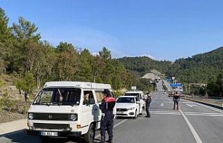 Jandarma’nın Covid-19 denetimleri sürüyor