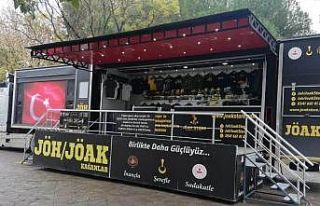 JÖH ve JÖAK tanıtım ve satış tırı Gönen’de