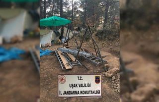 Kaçak kazıya suçüstü