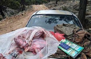 Kaçak yaban keçisi avlayan 2 kişiye 31 bin 236...