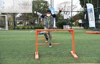 Kadıköy’de pandemi sürecinde açık havada spor...