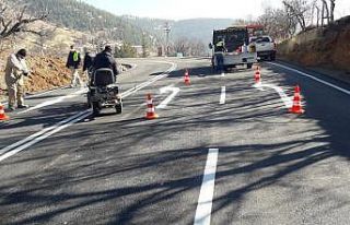 Kahramanmaraş’ta yol yapım çalışmaları