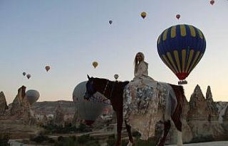 Kapadokya bölgesini 11 ayda 962 bin 124 turist ziyaret...