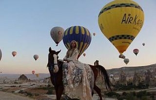 Kapadokya’da balon turları iptal edildi
