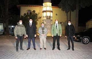 Kapaklı Camiinde LED aydınlatma