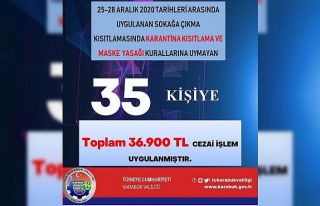 Karabük’te 56 saatlik kısıtlamayı ihlal eden...