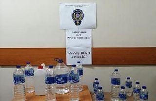 Karabük’te sahte içkiye geçit yok