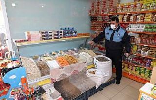 Karaköprü zabıtadan pandemi denetimi