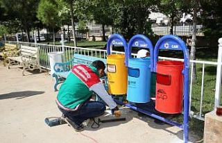 Karaköprü’de geri dönüşüm seferberliği sürüyor