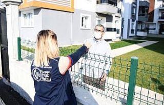 Karantinada olan ailelerin ihtiyaçları ’Alo Evlat’...