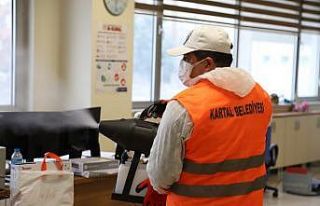 Kartal’da, 11 milyon metrekare kapalı alan dezenfekte...