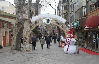 Kartal’da cadde ve meydanlar yeni yıl için süslendi