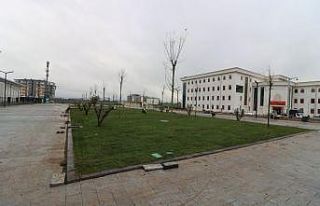 Kartepe Kent Meydanı yeşillendiriliyor