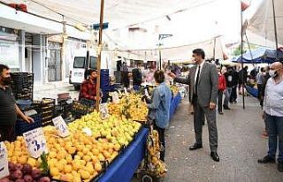 Kartepe’de pazar yerlerine yılsonu düzenlemesi