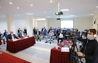 Kaş Belediyesinde yılın son meclis toplantısı...