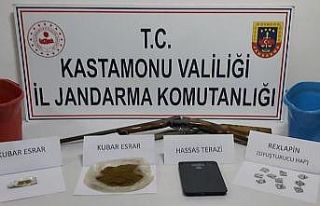 Kastamonu’da uyuşturucu tacirlerine operasyon