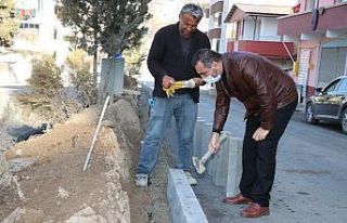 Kavak’ta hayat durdu ama hizmet durmadı