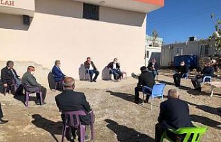 Kaymakam Alemderoğlu köylerin sorunlarını yerinde...