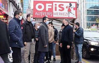 Kaymakam Beşikci esnafla bir araya geldi