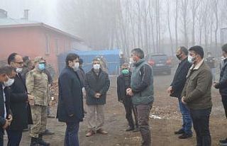 Kaymakam Güllüce çalışmaları yerinde inceledi