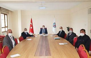 Kaymakam Pişkin başkanlığında KÖYDES toplantısı...