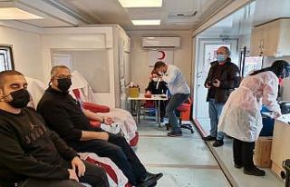 Kayseri AFAD gönüllülerinden kan bağışı kampanyası