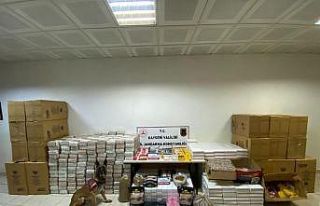 Kayseri’de kaçak sigara operasyonu