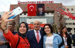 Keçiören Belediyesinden bin öğrenciye çevrim...