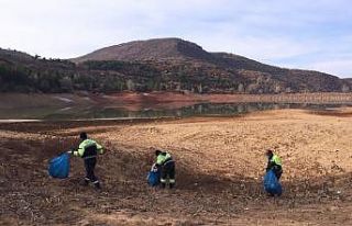 Keçiören mesire alanlarında kış temizliği çalışmaları...