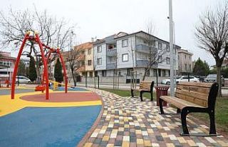 Kemalpaşa Mahallesinde yenilenen park hizmete girdi