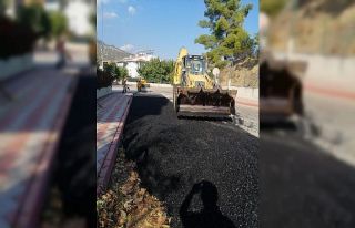Kemer Belediyesi alt yapı çalışmaları yapılan...