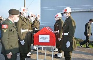 Kıbrıs gazisi son yolculuğuna uğurlandı