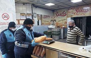 Kilis’te market ve fırınlara denetim