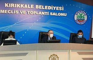 Kırıkkale Belediyesi Aralık ayı meclis toplantısı...