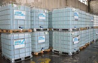 Kırıkkale Belediyesine 30 ton dezenfektan hibe edildi