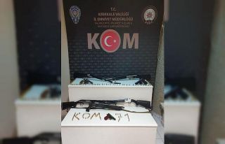 Kırıkkale’de 3 ruhsatsız tabanca ele geçirildi