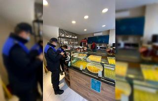 Kırklareli zabıtasından yeni yıl denetimi