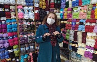 Kış aylarının gelmesiyle dokuma iplerine talep...