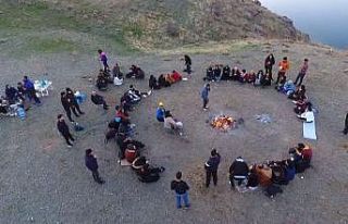 Kısıtlama sona erince Takoran vadisinde stres attılar