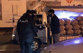 Kısıtlamada patates servisine çıktı, cezadan...